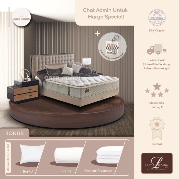 Springbed Lady Americana Spinal Care / Kasur Lady Americana Spinal Care - Lady Americana Springbed -