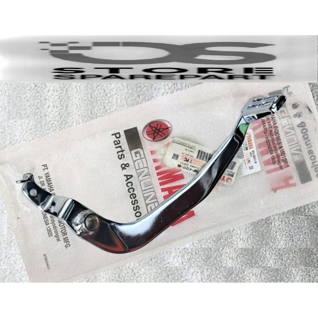 PEDAL REM BELAKANG SCORPIO SCORPIO Z PRODUK ORIGINAL YAMAHA GENUINE PART