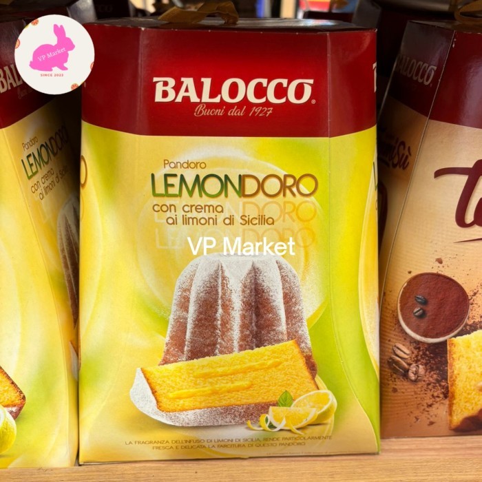 

Balloco Pandoro Lemondoro 800g | Kue Natal | Christmas Cake