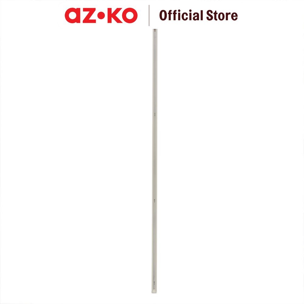 AZKO Krisbow Rel Lampu 2 Way 2 mtr - Putih Lampu Rel 2 Meter Rel Lampu Sorot Hitam Spotlight Rell Tr