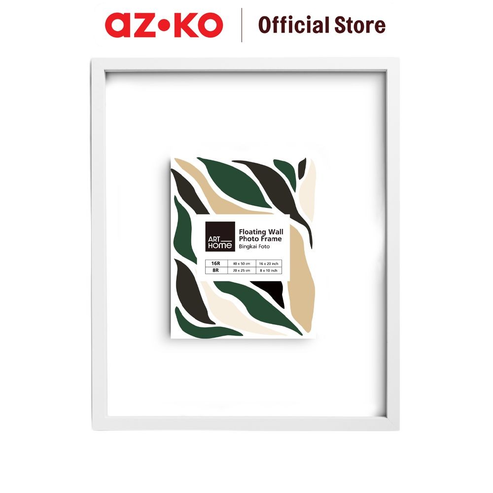 AZKO Arthome 16r Bingkai Foto Dinding - Putih
