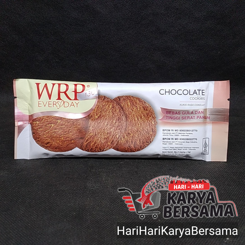 

MAKANAN RINGAN KUKIS WRP EVERDAY CHOCOLATE COOKIES 30GR