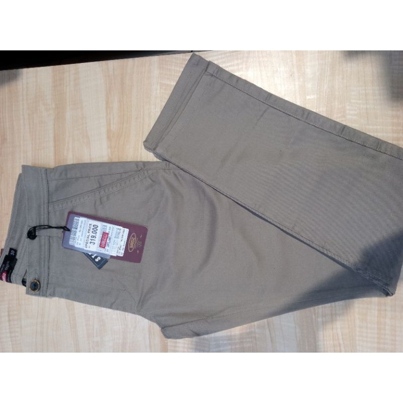 Gabrielle Casual Celana Chinos Slim Fit Stretch