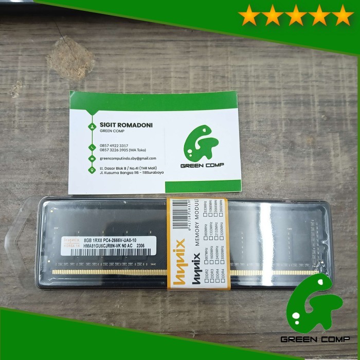 RAM HYNIX 8GB DDR4 2666MHZ LONGDIMM