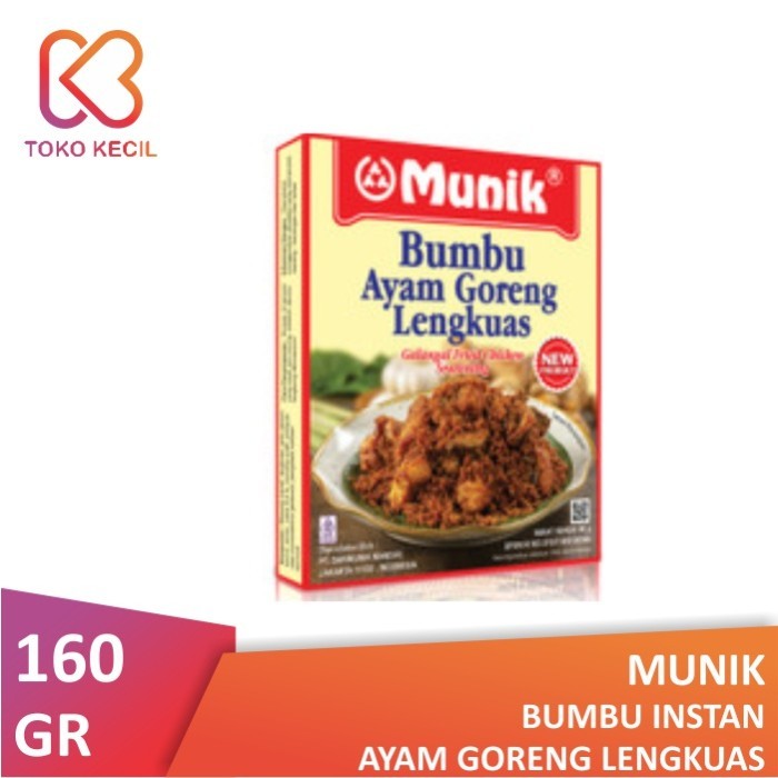 

Munik Bumbu Ayam Goreng Lengkuas 160gr