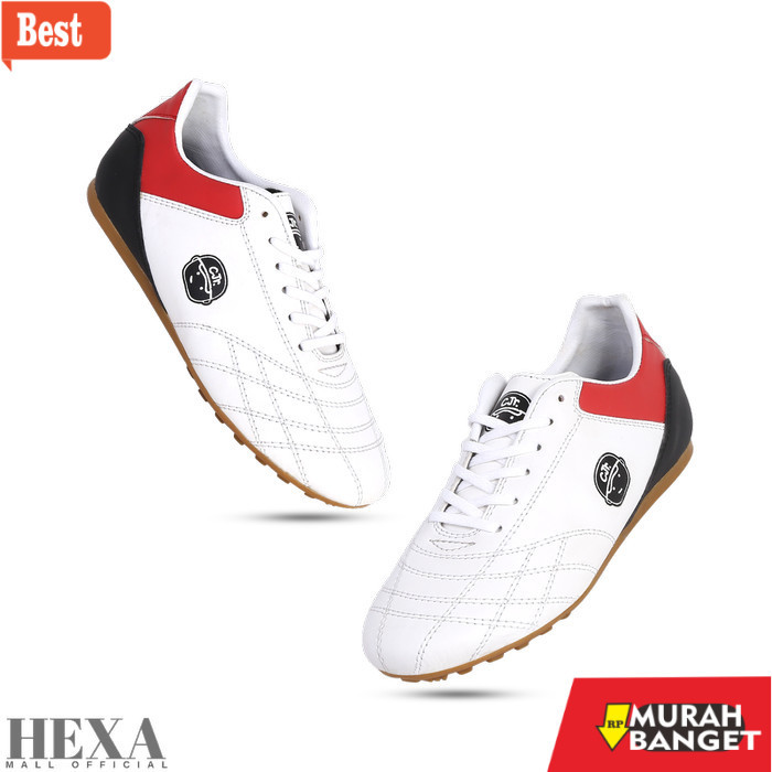 rekomendasi sepatu futsal Sepatu Futsal Anak Original Umur 7 8 9 10 11 12 Tahun Putih Murah - 33