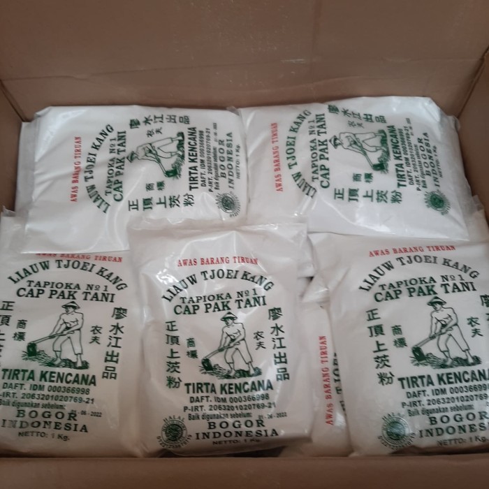 

Tepung Tapioka Tani Liaw Tjoe Kang ORIGINAL (Tepung kualitas no 1)