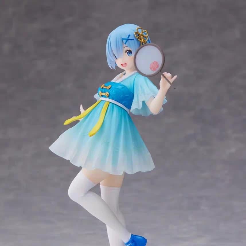 Patung Anime Action Figure Rem Re ZERO Starting  Big Size Koleksi - Plastik Karet PVC - Mainan Anak 