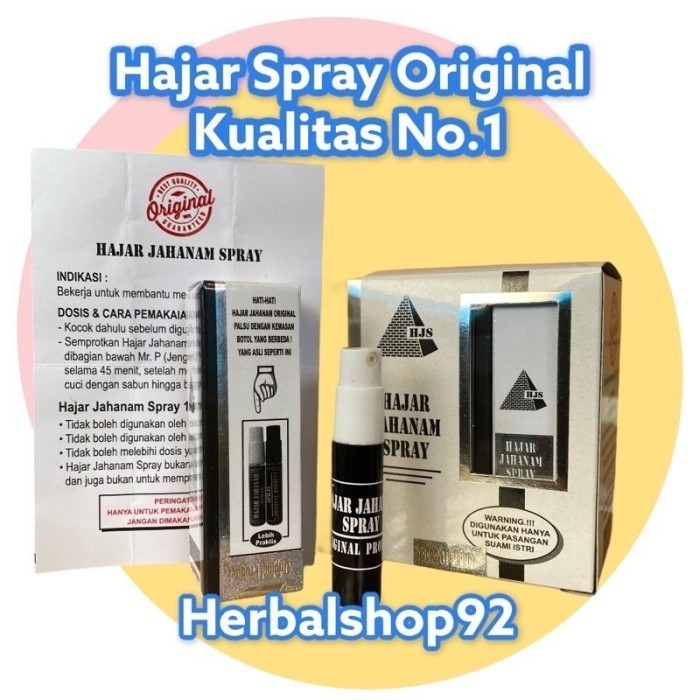 Best Promo Hajar jahanam spray garansi original berkhasiat