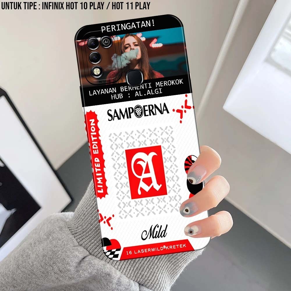 Softcase Untuk Infinix Hot 10 Play / Infinix Hot 11 Play Case Pro Camera Fashion 01 Keren Series Ter
