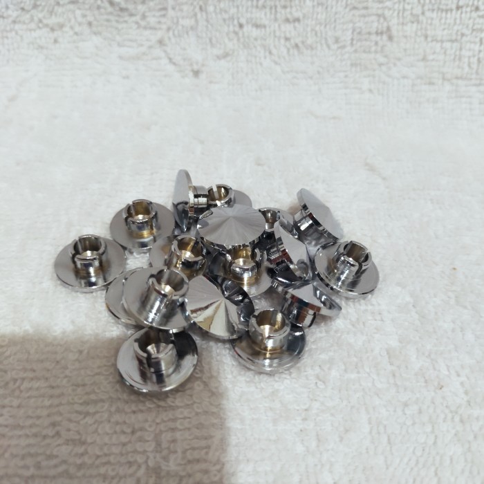 KANCING BAUT L8 STAINLESS ISI 10 BIJI TUTUP BAUT L STAINLESS