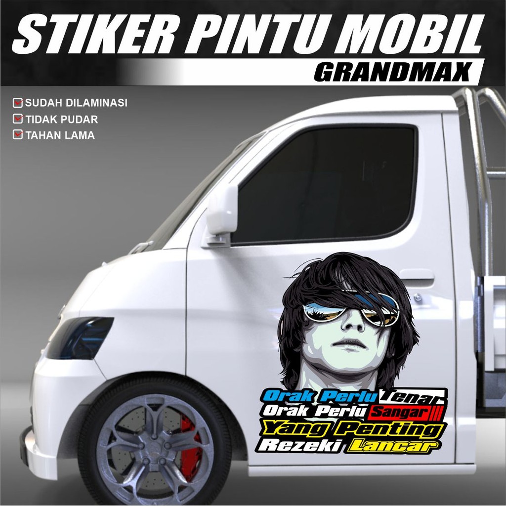 STIKER PINTU PICK UP GRANMAX / DECAL STIKER PINTU MOBIL CARRY L300 / STIKER PINTU PICK UP/STIKER MOB