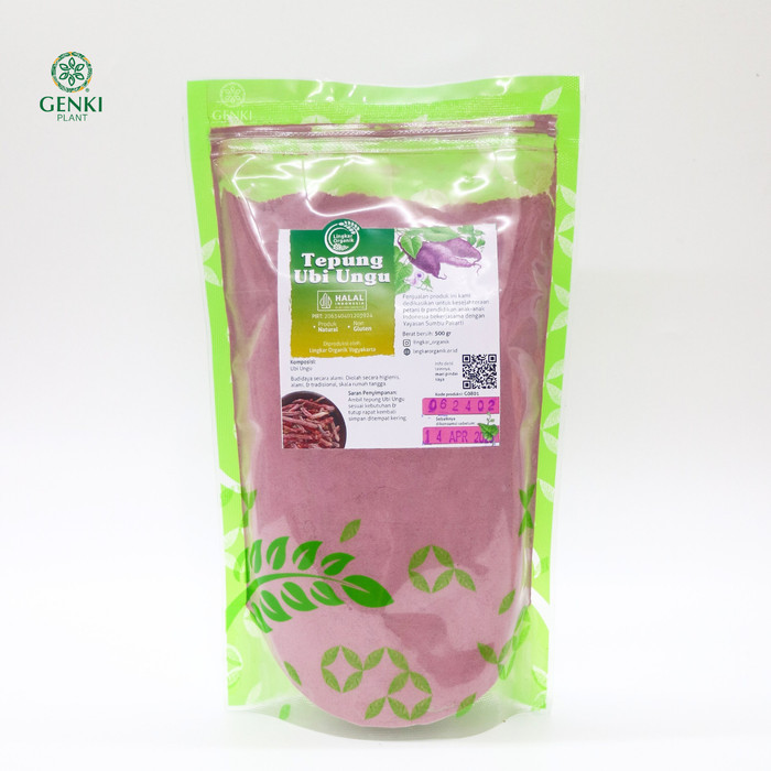

[0k_market1] Tepung Ubi Ungu Lingkar Organik - 500 g