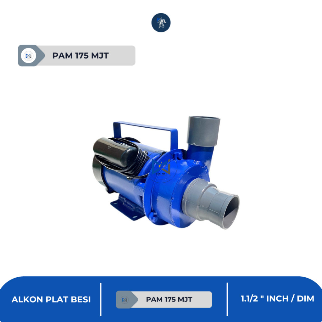 Pompa Air Modifikasi 1,5 inch Sanyo Obohan 175 WATT Alkon Besi 1,5" dim