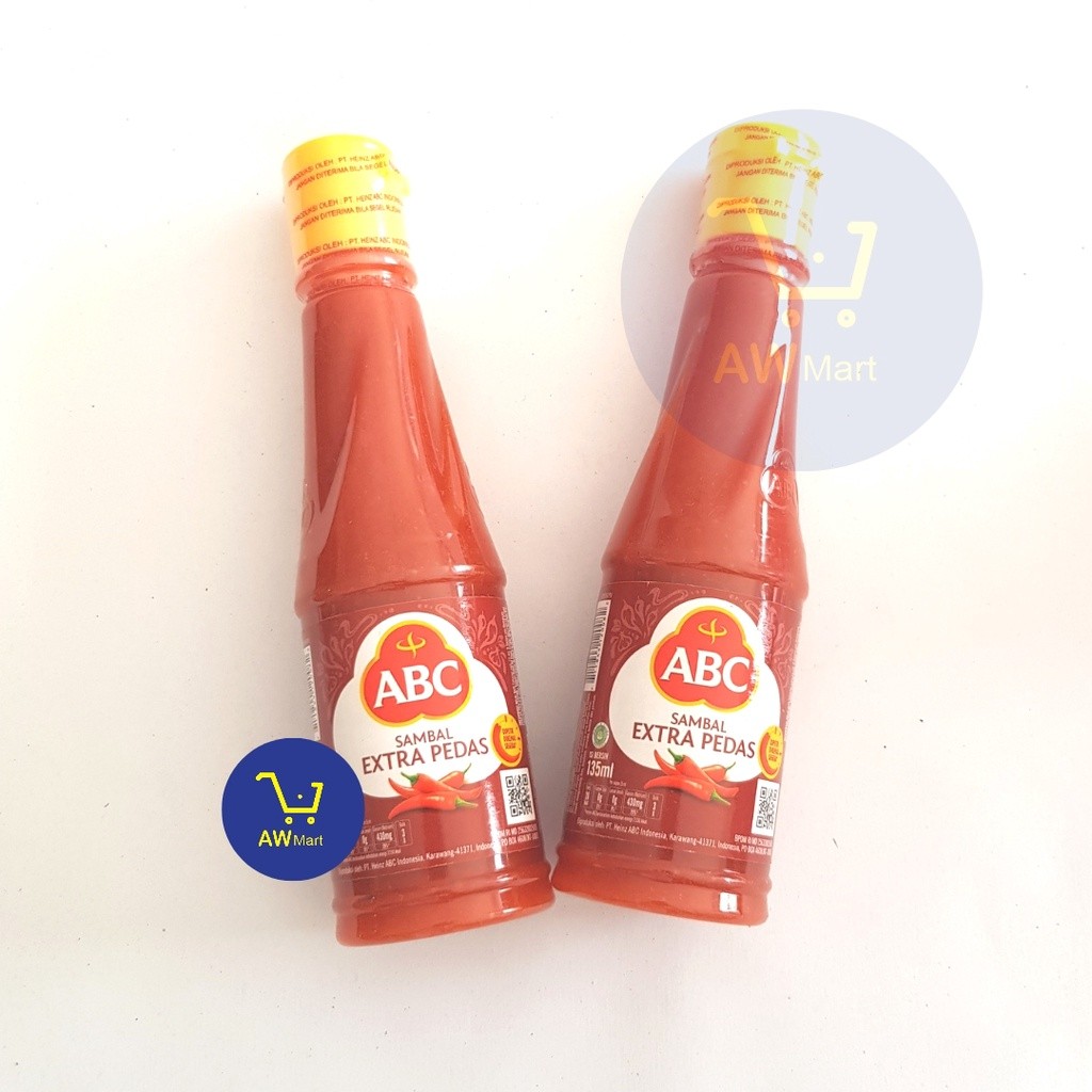 

SAOS SAMBAL & TOMAT ABC EXTRA PEDAS 135 ML - ABC TOMAT BOTOL KECIL - KEMASAN BOTOL PLASTIK - ABC SAMBAL ASLI