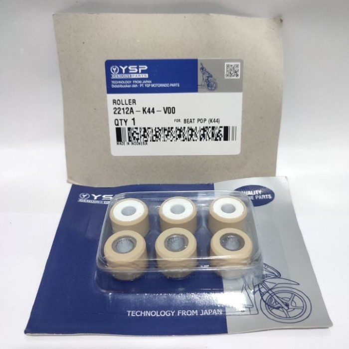 Roller Set Beat Pop K44 FCC YSP Beat FI Esp (2016-2020) Roller Weight Set 15G Gram