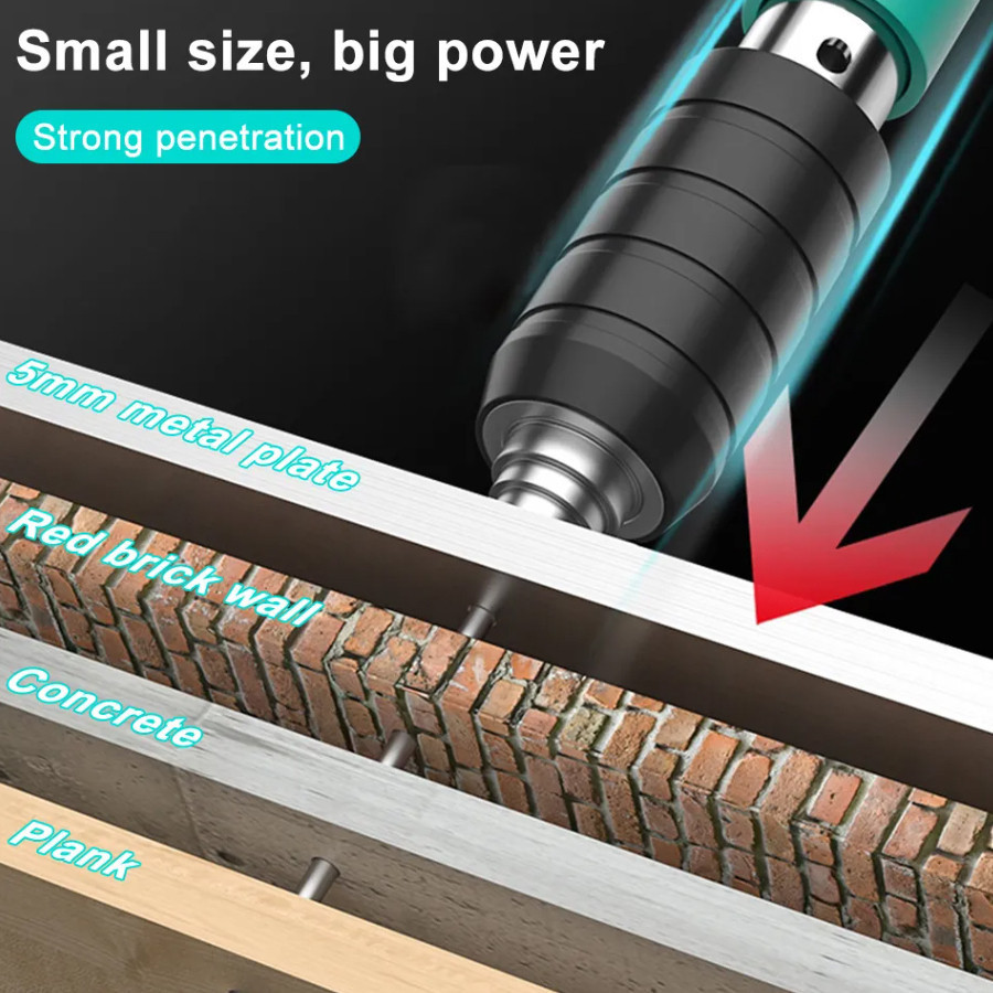 IOP Alat paku tembak beton / Nail gun / nails guns rivet tool / mesin paku rivet / paku tembak