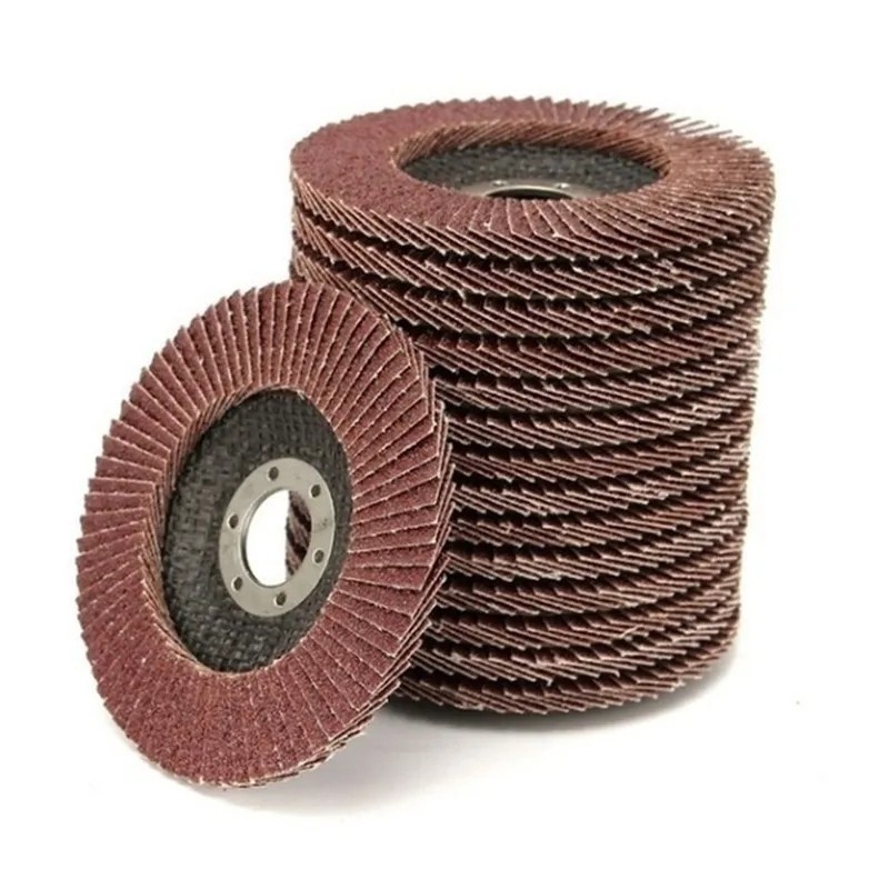 Flap Disc 4 Inch Mofuji GRIT #40 #60 #80 #100 #120 #150 #180 #240 #320 #400  / Mata Amplas Susun 4"