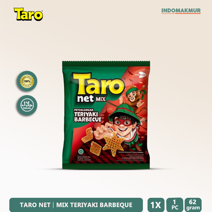 

Taro Net Mix Teriyaki Bbq - Snack Taro