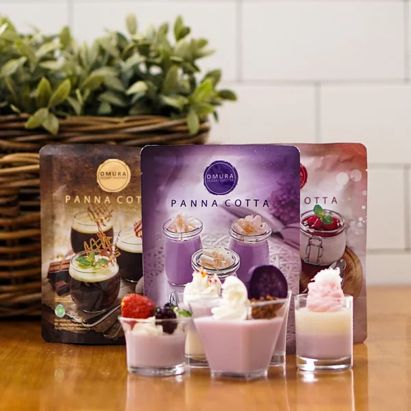 

[GET 5 PCS] 5 Pcs Omura Dessert Shooter Panna Cotta - FS - Cokelat