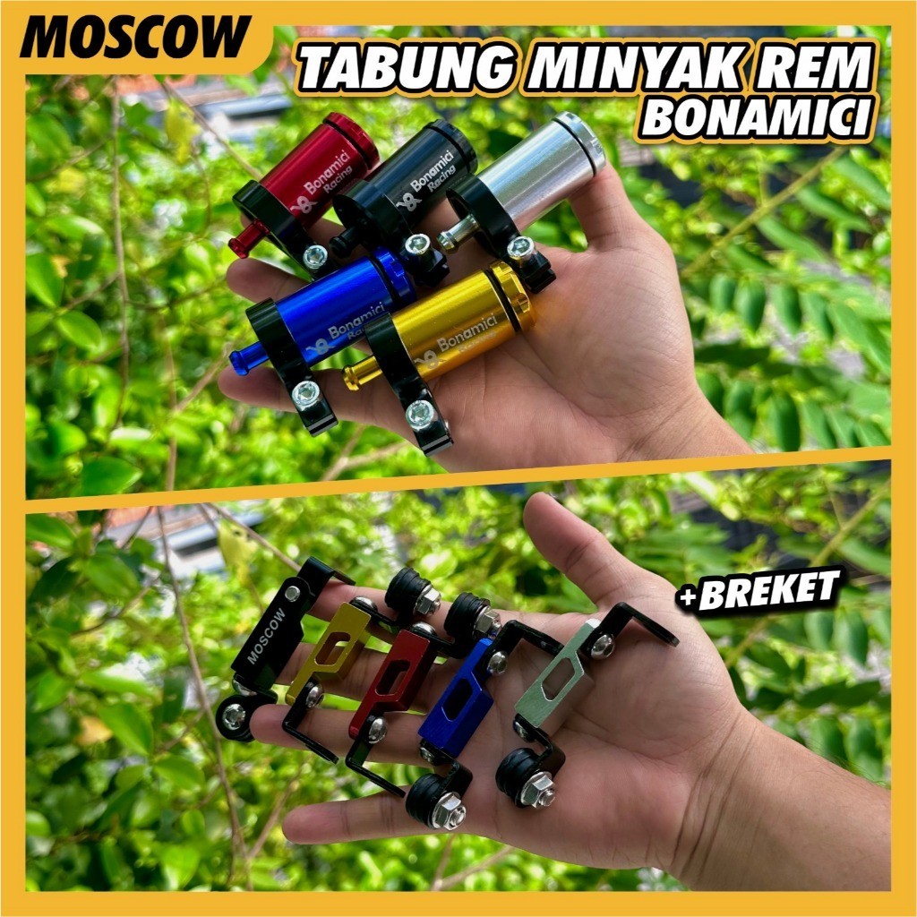 TABUNG MASTER REM DEPAN BONAMICI RACING ORIGINAL TABUNG MINYAK OIL FULL CNC TABUNG MINYAK VARIASI AT