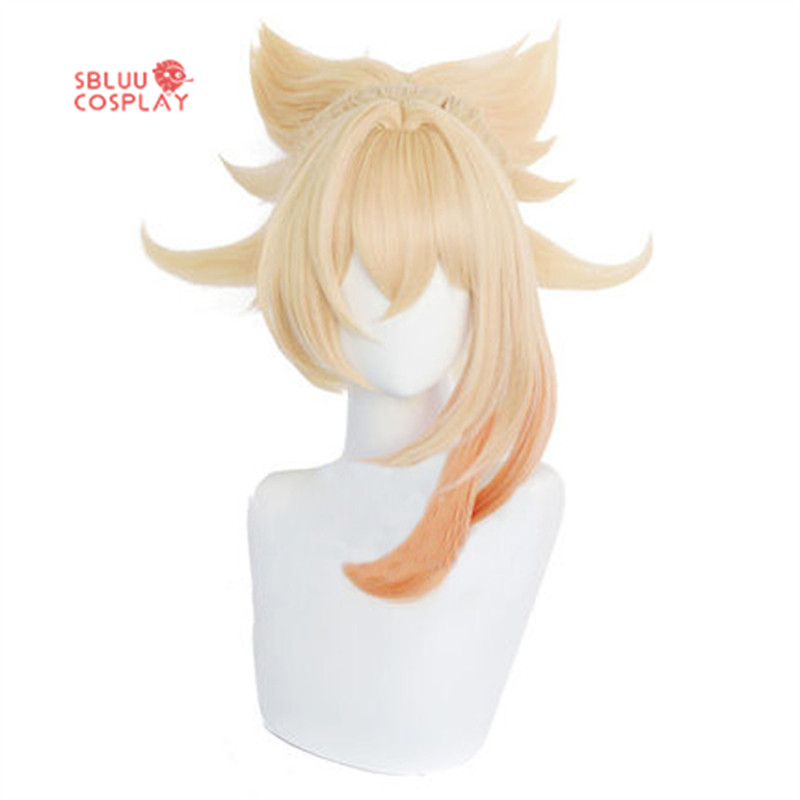 SBluuCosplay Genshin Impact Cosplay Naganohara Yoimiya Cosplay Wig