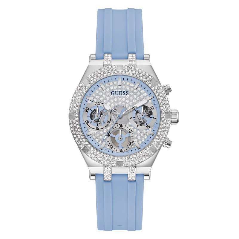 Guess Heiress Watch Blue - GW0407L1 - Jam Tangan Wanita