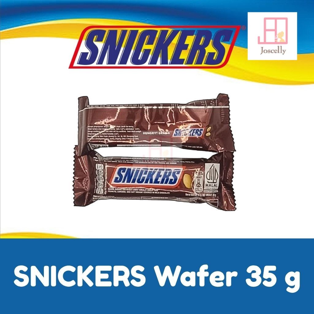 

JOSCELLY.ID SNICKERS Chocolate Bar 35 gr