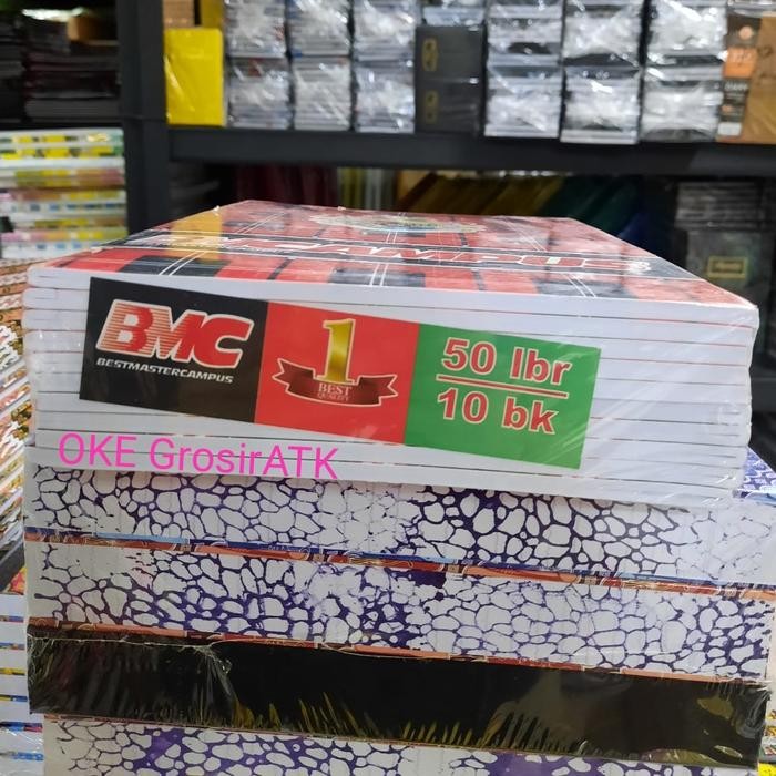 

TERLARIS! Buku Tulis BMC Campus 50 lembar