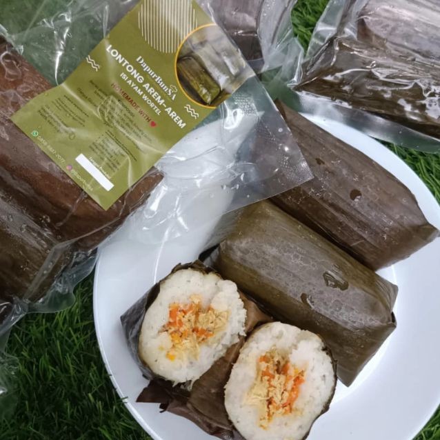 Dapur Bunsa Lontong Arem-Arem Ayam Wortel | Lontong Isi Sayur dan Ayam | Arem-Arem by Dapur Bunsa