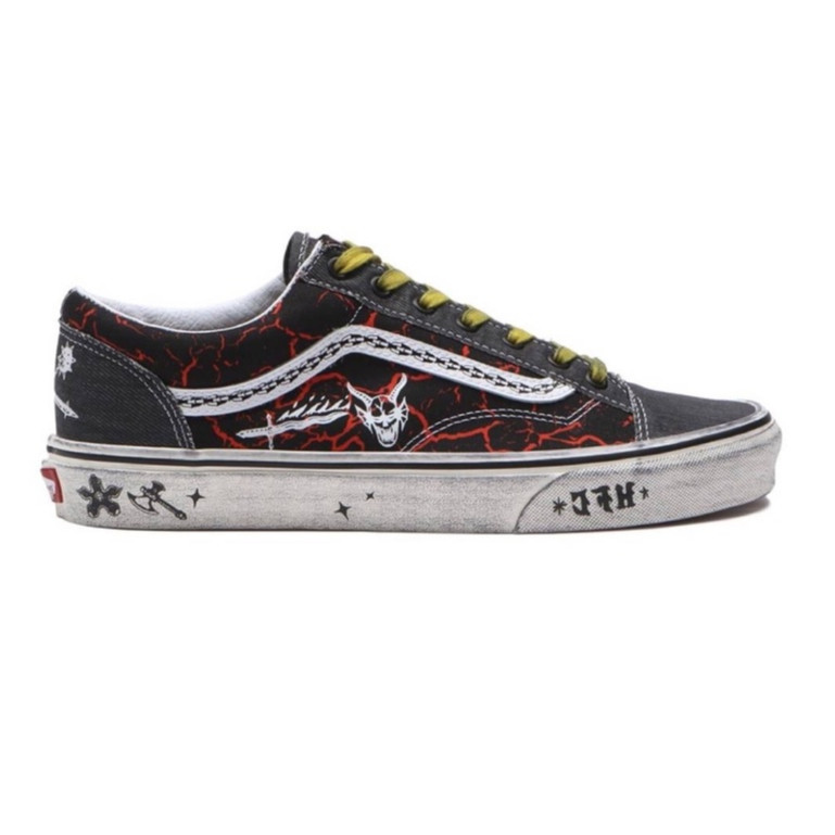 VANS X Stranger Things Style 36 Black Red Yellow Original