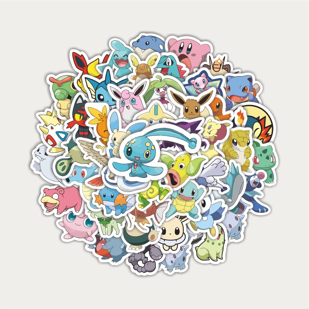

Sticker Pack Stiker Anime Pokemon V4 | Sticker TUMBLR | Stiker LAPTOP KOPER HELM