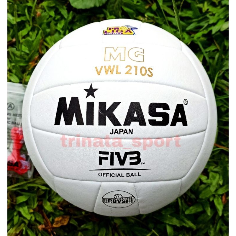 [PREMIUM ORIGINAL] BOLA VOLLY / VOLI / VOLLEY MIKASA PUTIH TERBARU MG VWL 210S BERKUALITAS IMPOR 100