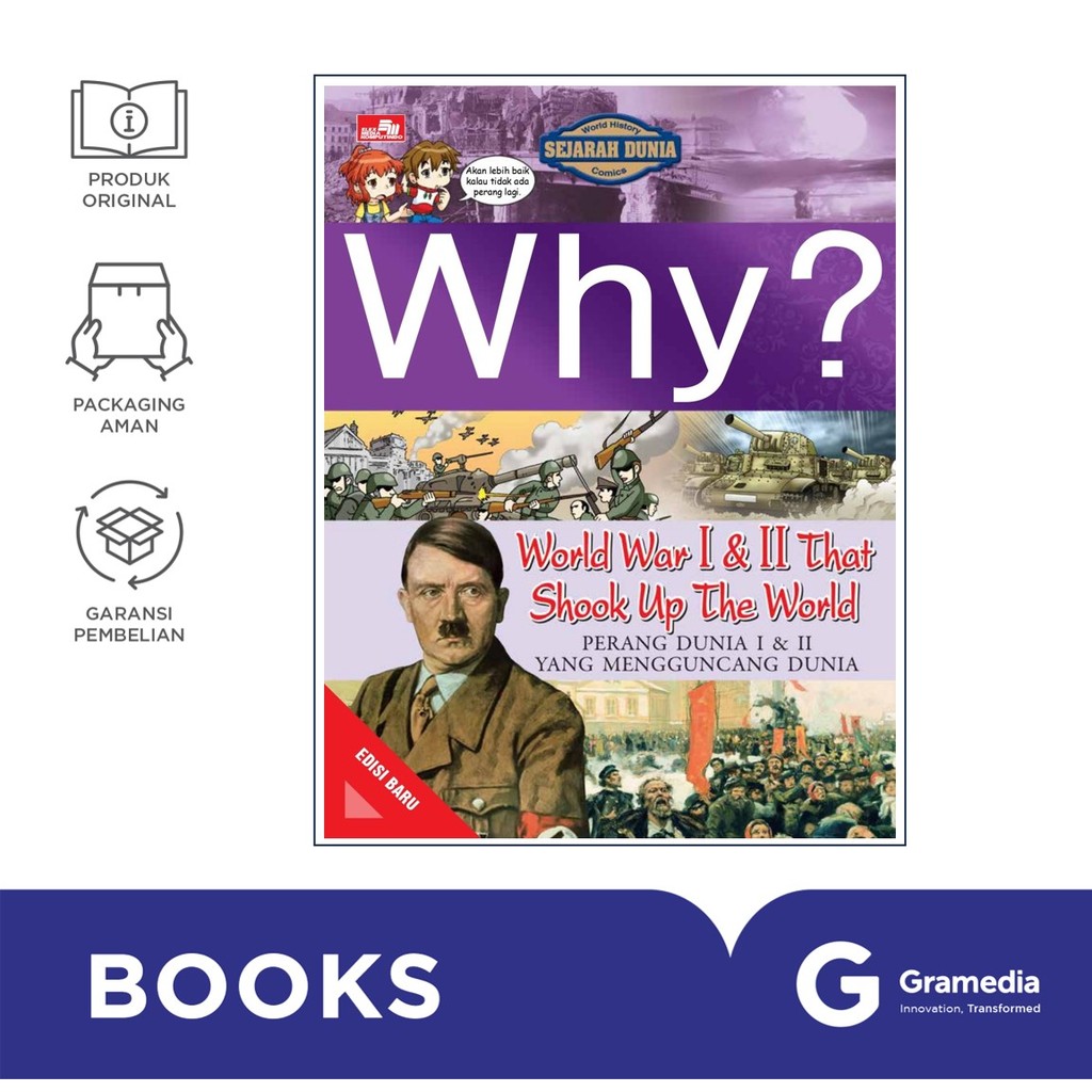 Why? World War I & II That Shook Up The World (Edisi Baru) ( Grimnamu )