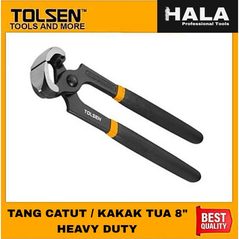 TOLSEN - TANG CATUT / KAKAK TUA KEPALA BESAR 8” (200mm) / 10045HALA2