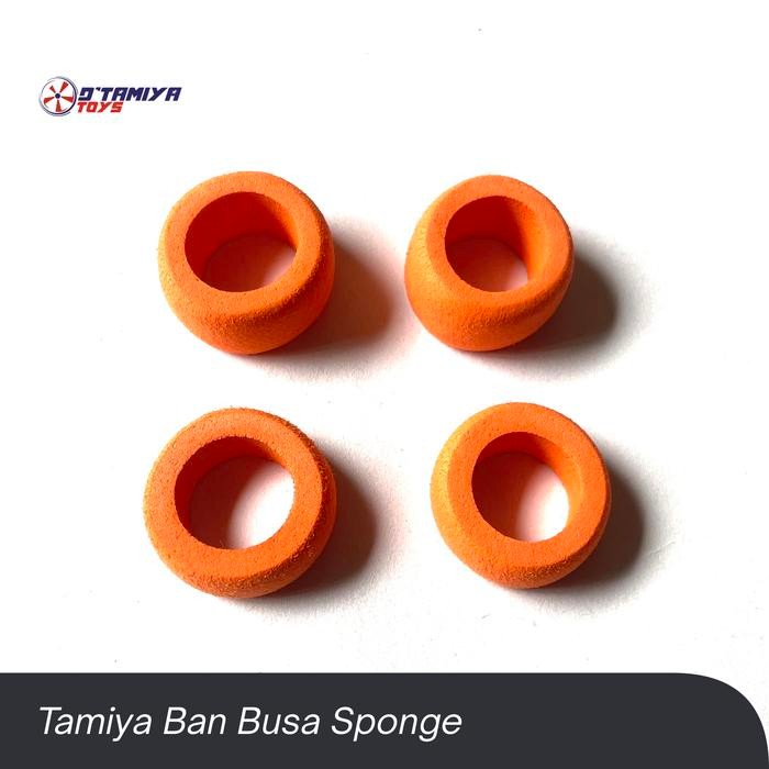 Rep Tamiya Sponge MEDIUM Tire Rainbow Ban Busa Tamiya Ban Busa Pelangi