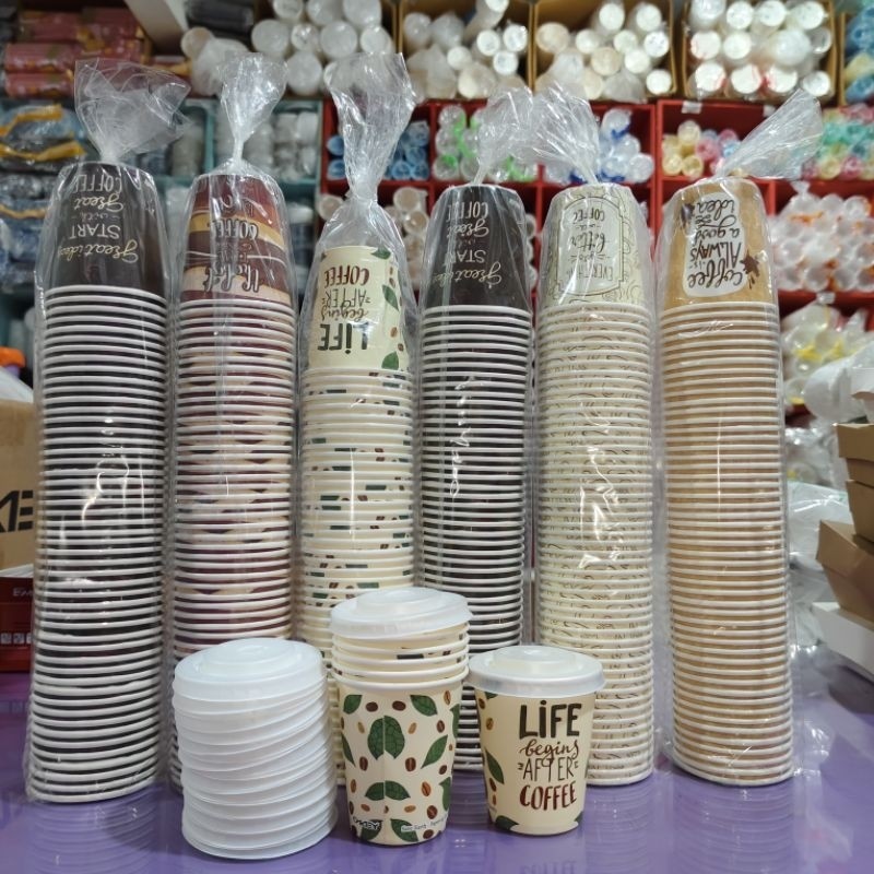 

Gelas Coffee motif 6.5oz, isi 50pcs upvol