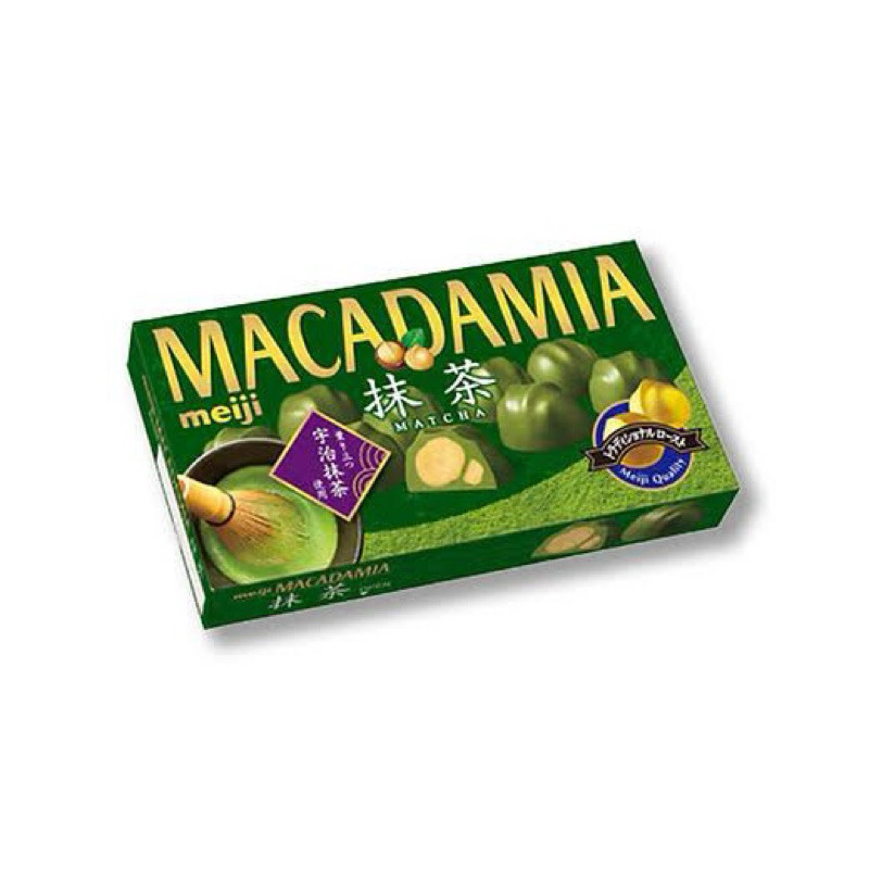 

Meiji Macademia Matcha Jepang