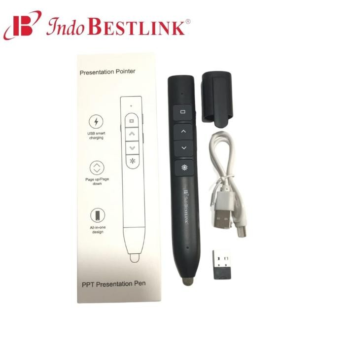 green laser pointer Pen / Green Laser Pointer Penunjuk Laser - Hitam