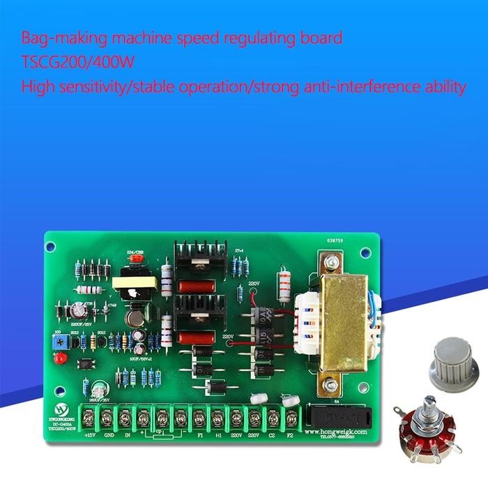 

TSCG-200/400 Speed Control Board DC Motor Speed Controller Bag Making