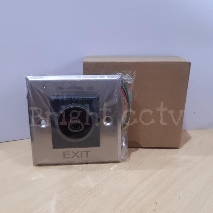 

TOMBOL EXIT NOTOUCH DOOR RELEASE PUSH BUTTON AKSES PINTU