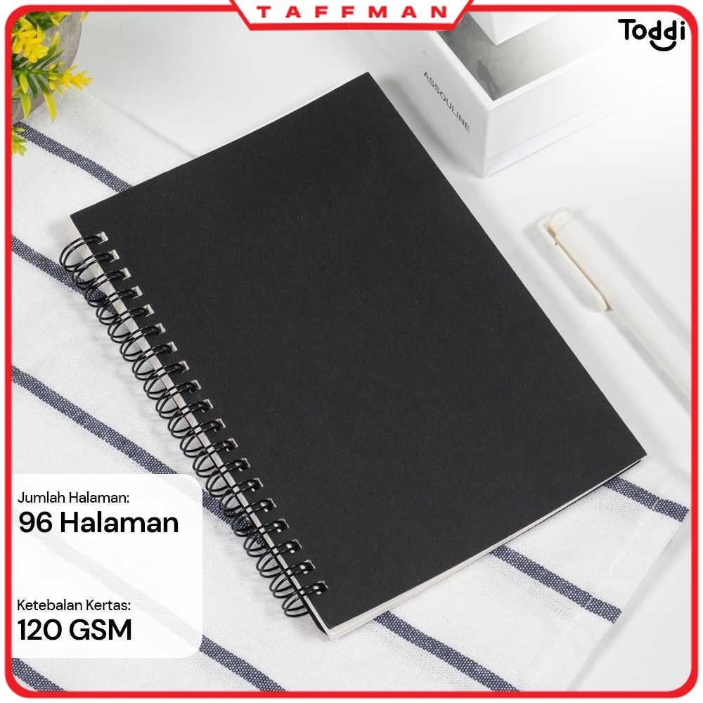 

TM - TODDI Buku Jurnal Softcover Notebook Diary 120GSM 96 Halaman Blank - BQ-N14