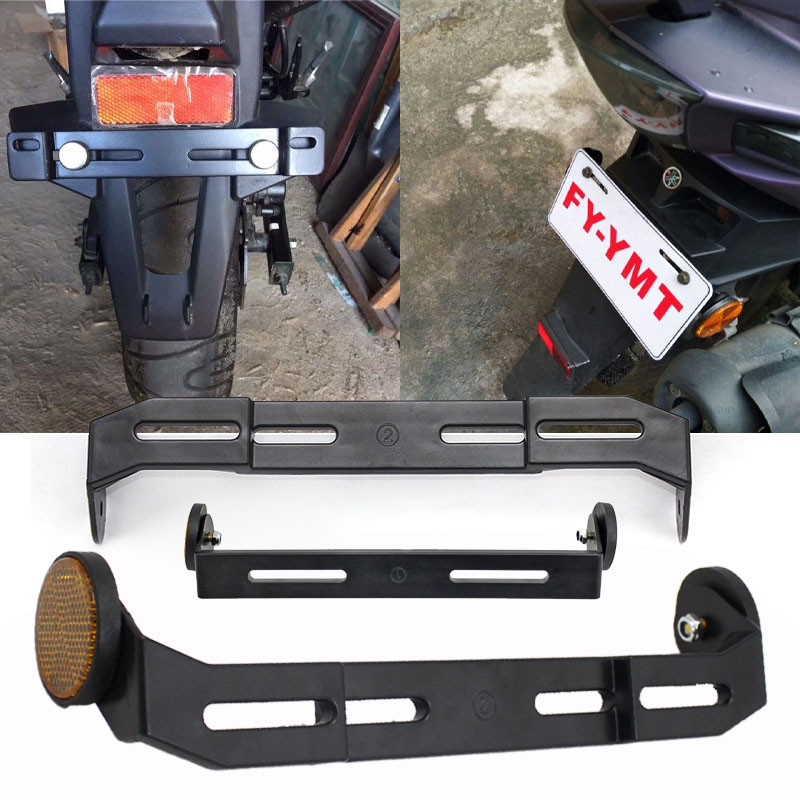 LIUOOP Breket Dudukan Plat Nomor Mata Kucing Spakbor Nmax Aerox Old New PCX ADV 25cm