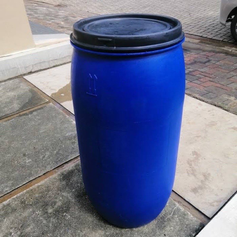 WOW Drum Bekas Tong Air Tempat Sampah HDPE 150 Liter