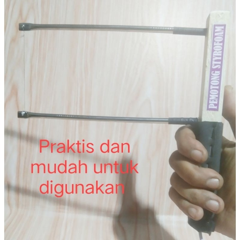 

Styrofoam cutter / pemotong Styrofoam model genggam