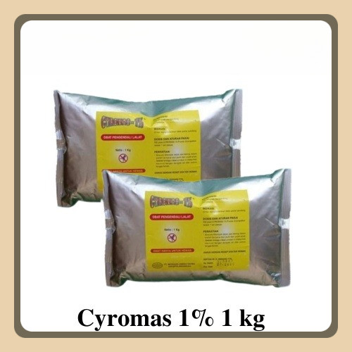 Cyromas 1% 1 Kg Mensana Pengendali Larva Lalat dan Penghilang Bau Kotoran
