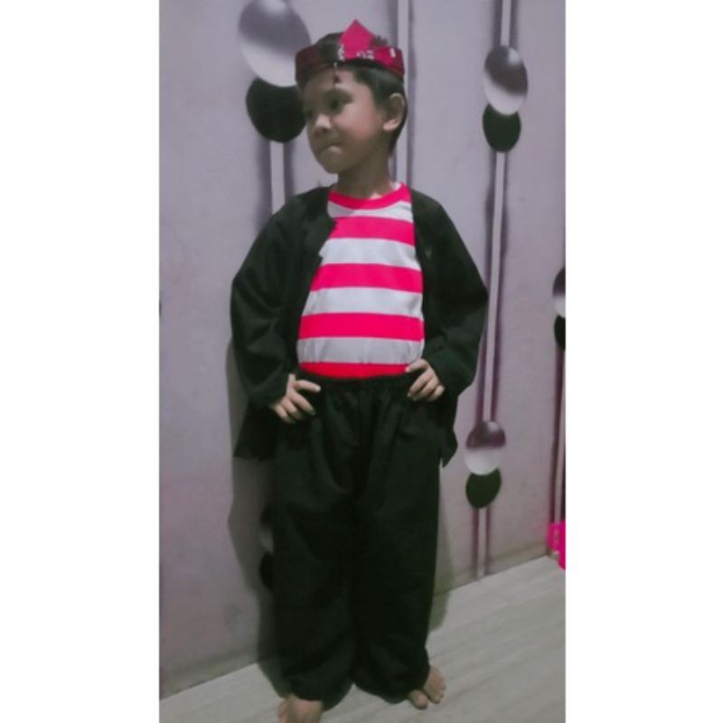 BAJU ADAT MADURA+SABUK ANAK BAJU PESAK MADURA+SABUK ANAKCO