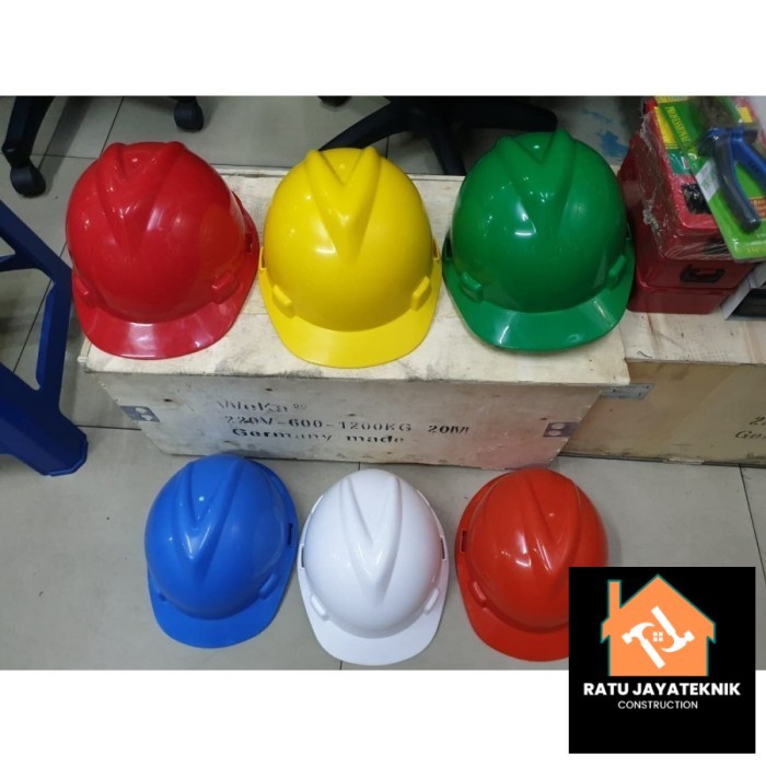 Helm Safety V-Gard Proyek SNI / Helm Proyek SNI Safety Helmet - Merah