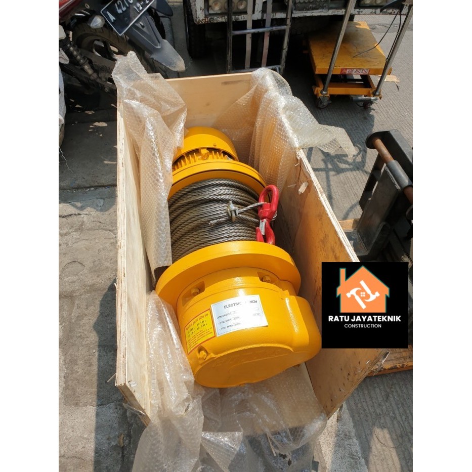 Electric Winch Hoist 3 Ton 200 Meter Seling / Electric Hoist 3 Ton