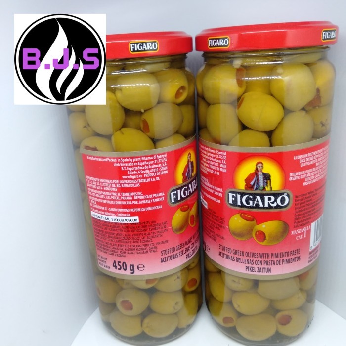 

[Best Seller] Green Olives/Buah Jaitun Figaro 450gr